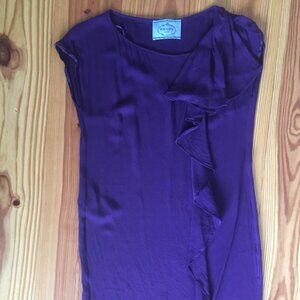 Prada silk minidress